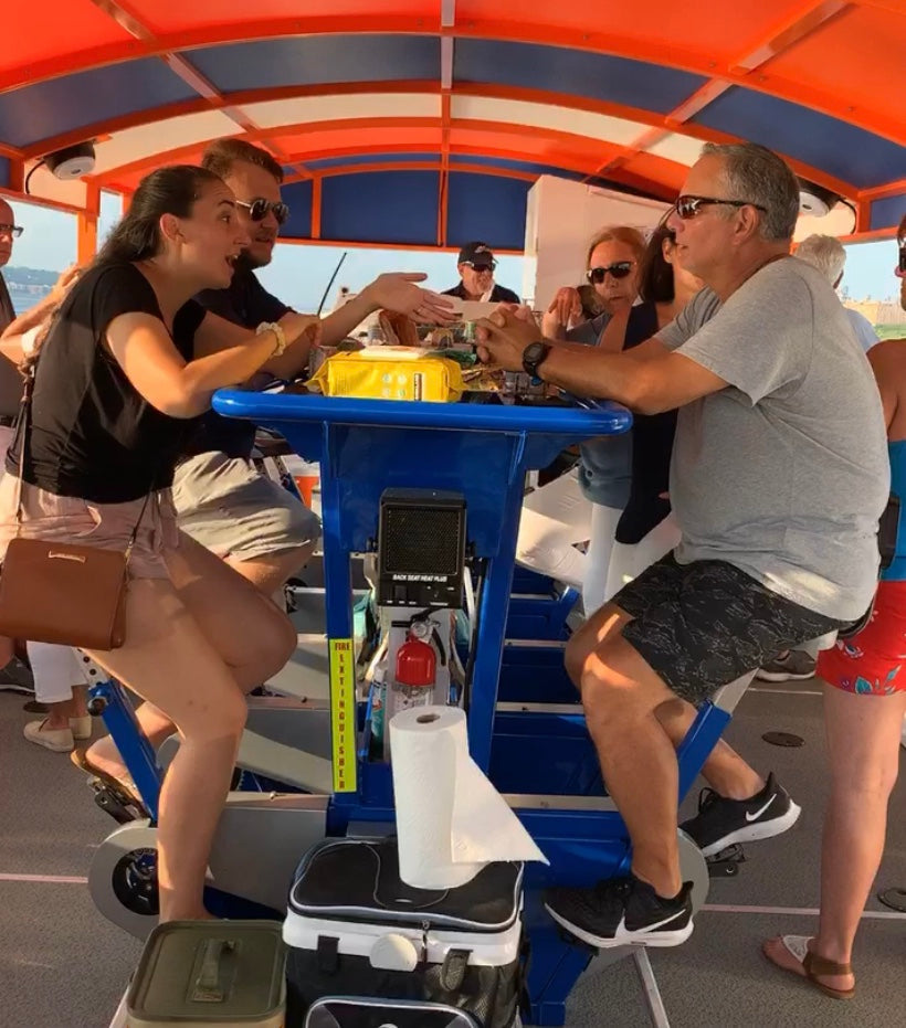 Unique Bachelorette Party Ideas on a Cycleboat